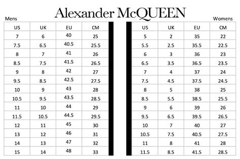 alexander mcqueen sneakers sizing.